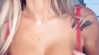 Juli Annee Red Bikini Tease Snapchat Premium Xxx Porn Videos