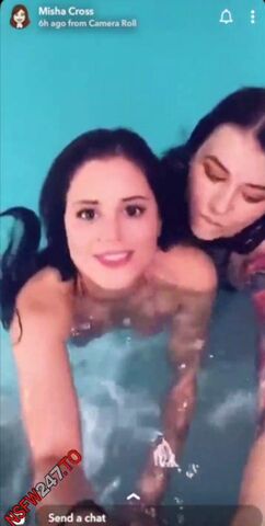 Double Blowjob Xxx - Misha cross swimming poll double blowjob snapchat xxx porn videos -  CamStreams.tv