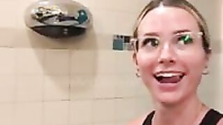 JessieAndJackson - Raw & UNEDITED Airport blowjob f