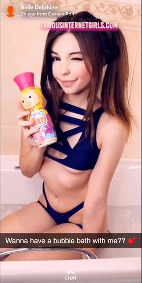 Belle Delphine Nude Bath Time Patreon Leak XXX Premium Porn