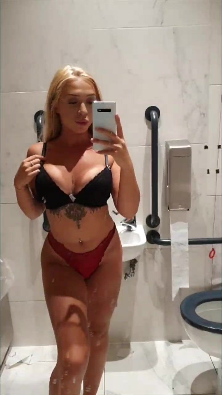 Becca Marie Was feeling extra naughty today so had a little play in the toilets onlyfans porn videos