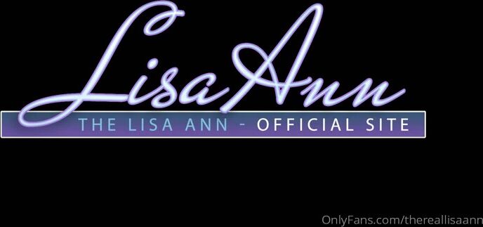 Lisa Ann - Thereallisaann OnlyFans Leaked