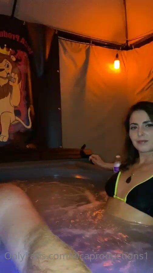 wcaproductions1 Hot Tub Q A with iamhelenaprice xxx onlyfans porn