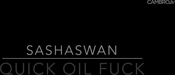 SashaSwan, sashasheppard, boy girl sex porn vid, oil fuck & ball licking