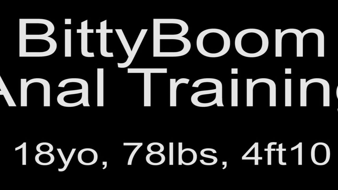 Bittyboom 18yo anal training xxx premium porn videos - CamStreams.tv