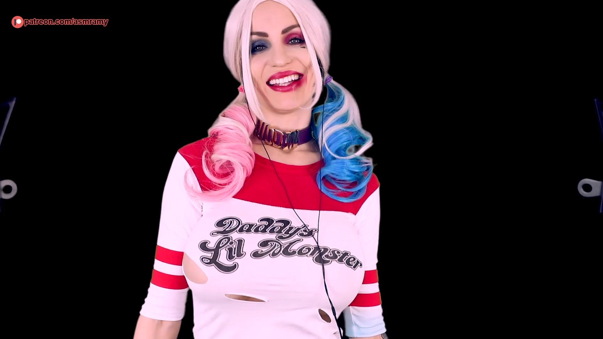 ASMR Amy Patreon Harley Quinn Cosplay Patreon Video premium porn video