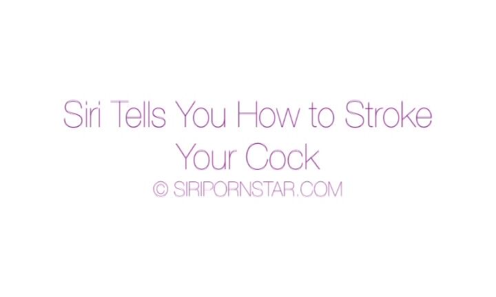 siri dahl siripornstar siri tells you how to stroke your cock tease 576p