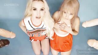 RC cheerleaders bukkake lesbian dildo blowjob porn - CamStreams.tv