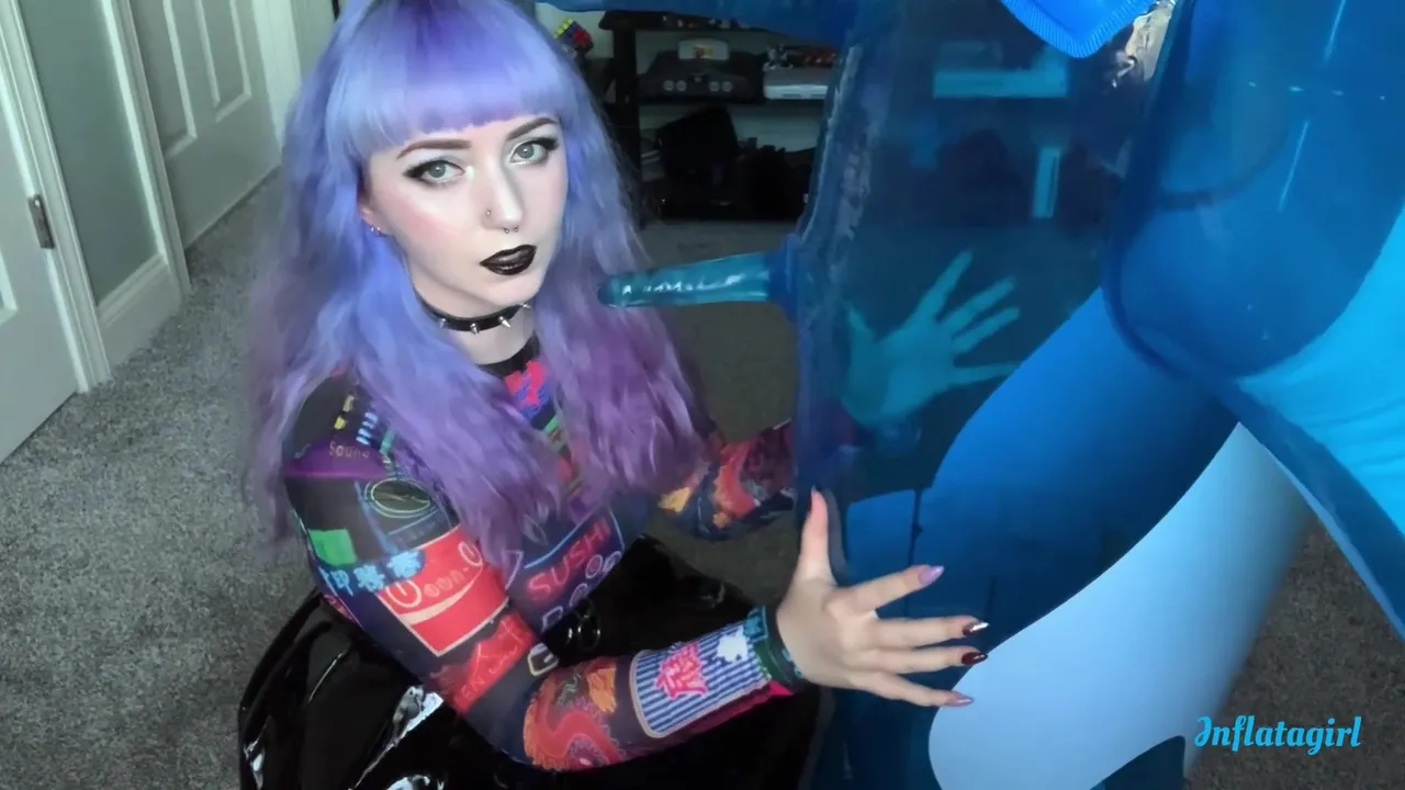 Inflatagirl messy inflatable whale cock blowjob xxx video - CamStreams.tv