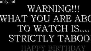 Happy Birthday Xxx Video In - A taboo fantasy happy birthday premium xxx porn video - CamStreams.tv