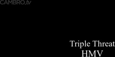 Triple Threat!! A SMF PMV HMV compilation! (PurpleBitch, Belle delphine, 2B, SweetieFox)