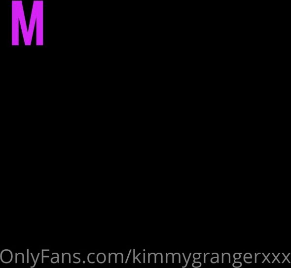 kimmygrangerxxx thank you so much to one of my faves and true fans dylan for putting together this awesome xxx onlyfans porn video