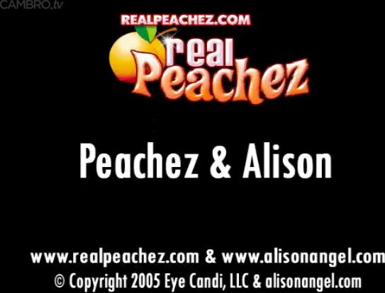 Alison Angel and peaches, mall and public flash