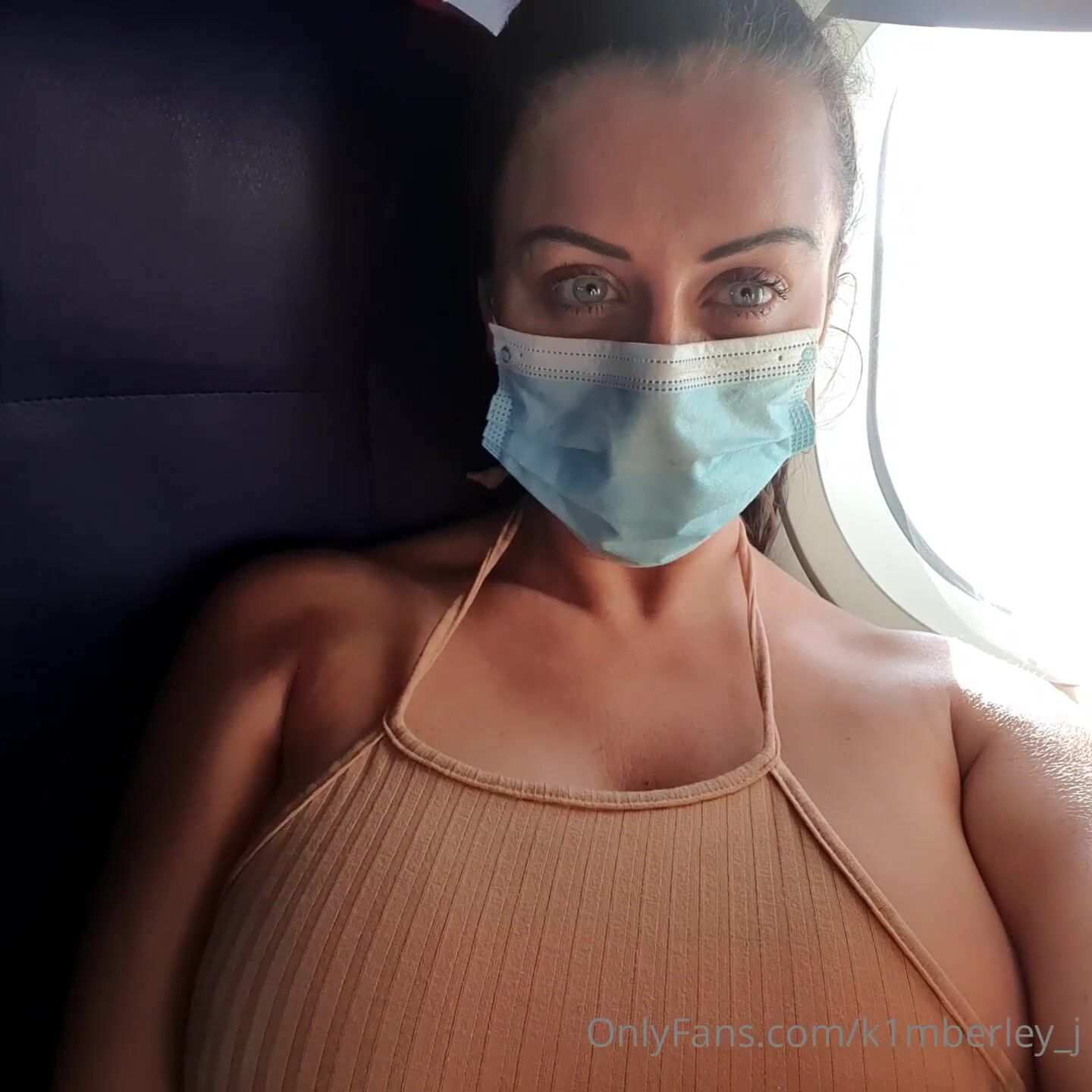 K1mberley j tits out on the plane... i forgot i had this xxx onlyfans porn  videos - CamStreams.tv