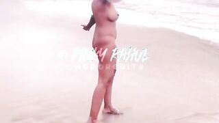 Pinky Rahul nude in beach - CamStreams.tv