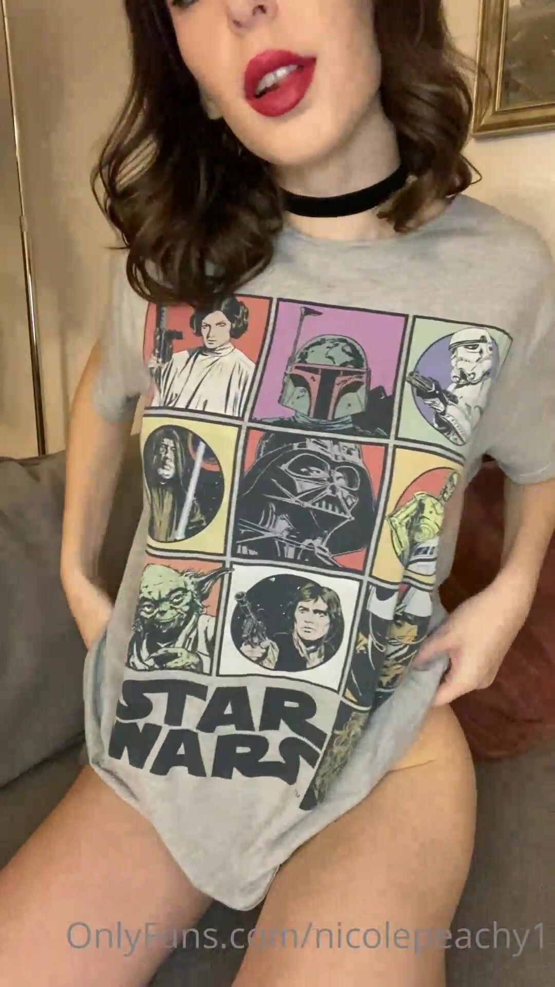 Nicolepeachy1 any star wars fans here ❤️ christmas close guys hope you are  enjoying your days xxx onlyfans porn videos - CamStreams.tv